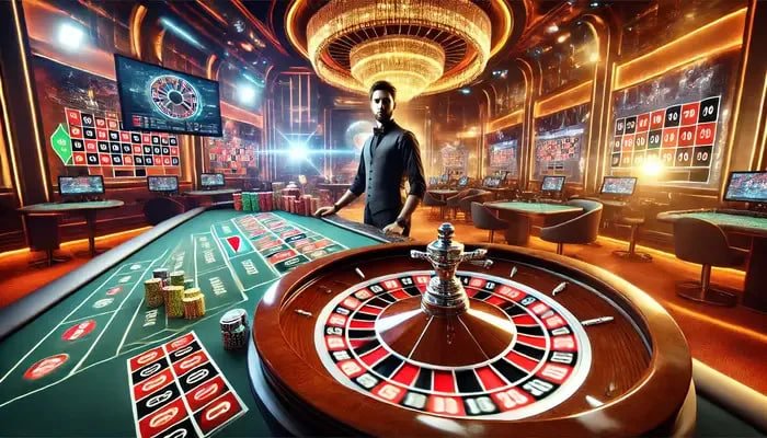 Online Slot Reel များ Spin ကစားနေသည့် အနီးကပ်မြင်ကွင်း